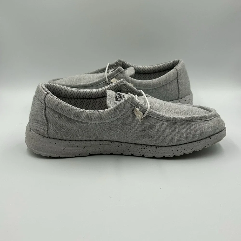 Red Head Brand Co. Men's 12 Slip On Light Gray‎ Loafer Shoes SC0716-FC